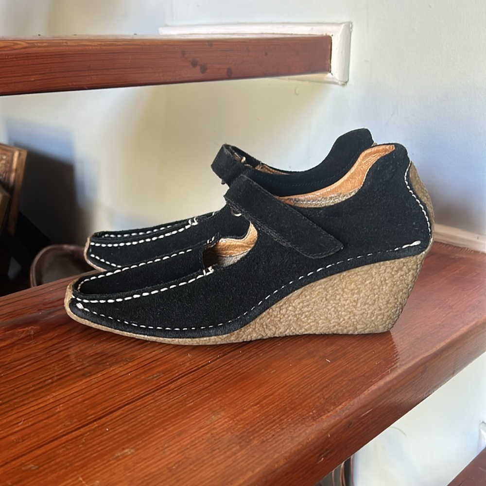 Summer Rio beautiful suede platform shoes - Picture 2 of 8